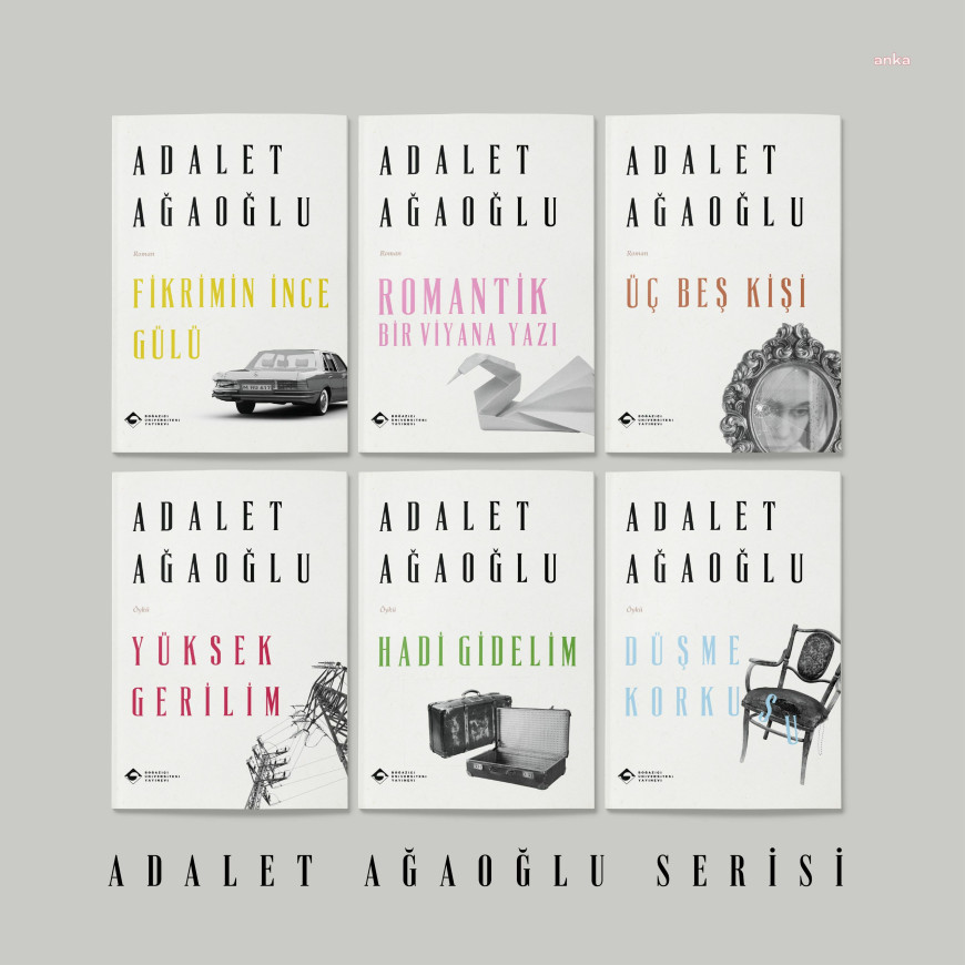 Adalet Ağaoğlu’nun altı kitabı daha Boğaziçi Üniversitesi Yayınevi tarafından basıldı