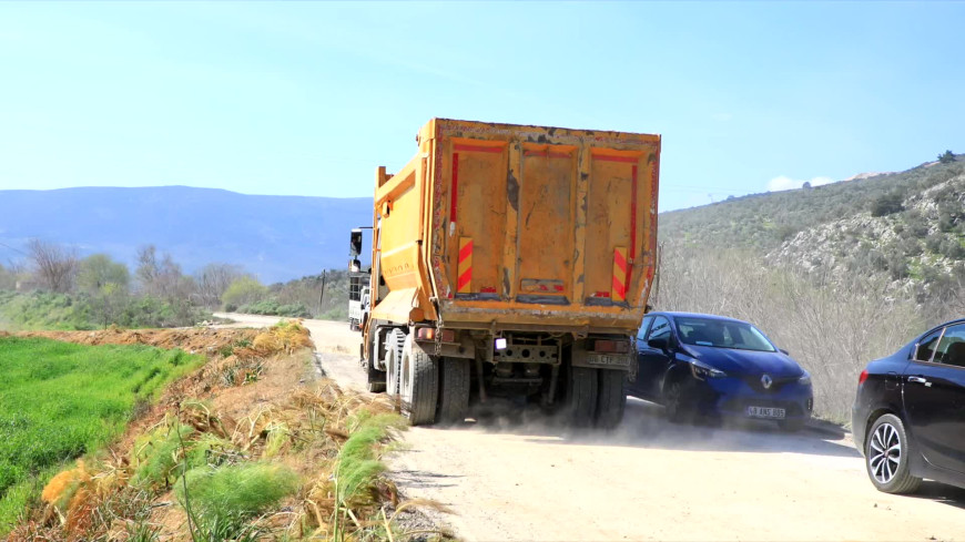 Muğla Büyükşehir Belediyesi'nden Milas'a 80 milyon TL'lik yol yatırımı 