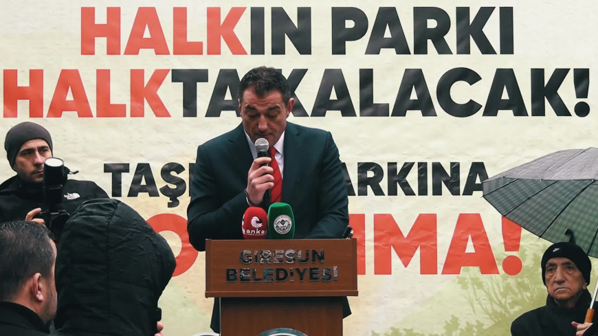 Giresun Belediye Başkanı Fuat Köse: "Giresun Belediyesi’ne ait tarihi Taşbaşı Parkı’na el konuldu"