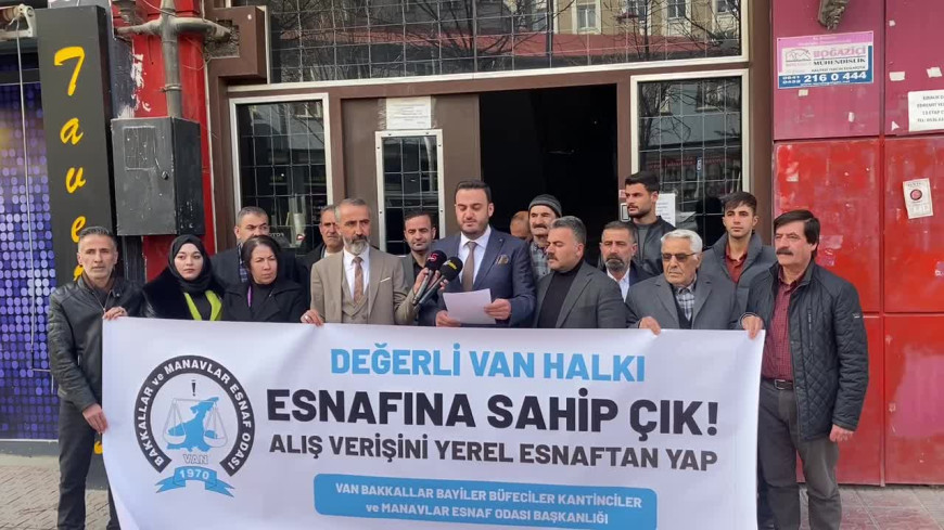 Van Bakkallar Odasından ''bayram alışverişinizi yerel esnaftan yapın'' çağrısı