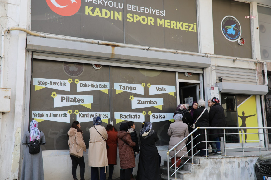 Van İpekyolu Belediyesi, kadın spor merkezlerine yeniden kayıt almaya başladı