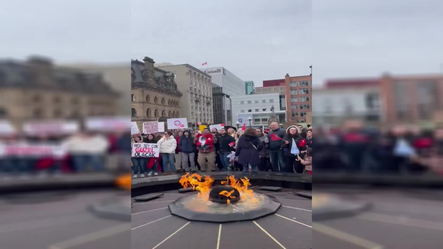 Kanada’da, İmamoğlu protestoları düzenlendi, gösterilerin ülkenin pek çok şehrinde devam edeceği duyuruldu 