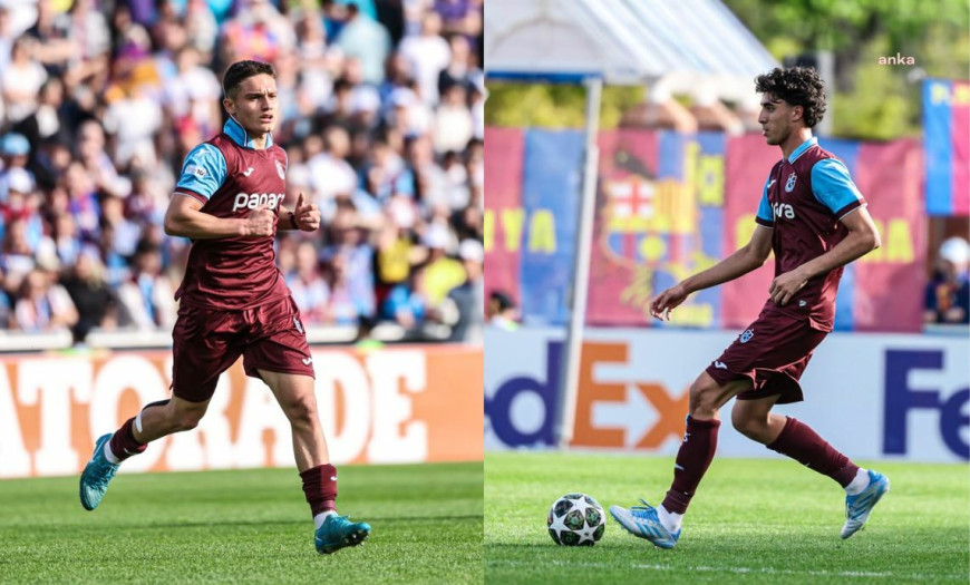 UEFA Gençlik Ligi'nin finalinde Trabzonspor, Barcelona'ya 4-0 mağlup oldu