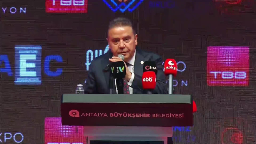 Antalya Şehircilik ve Teknolojileri Fuarı... Muhittin Böcek: "Belediyecilik; iyi günde, kötü günde her zaman vatandaşının yanında olmaktır"
