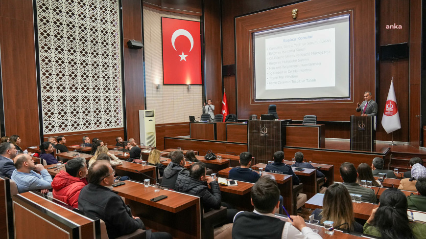 Keçiören Belediyesi'nden personeline kamu mali yönetim eğitimi 