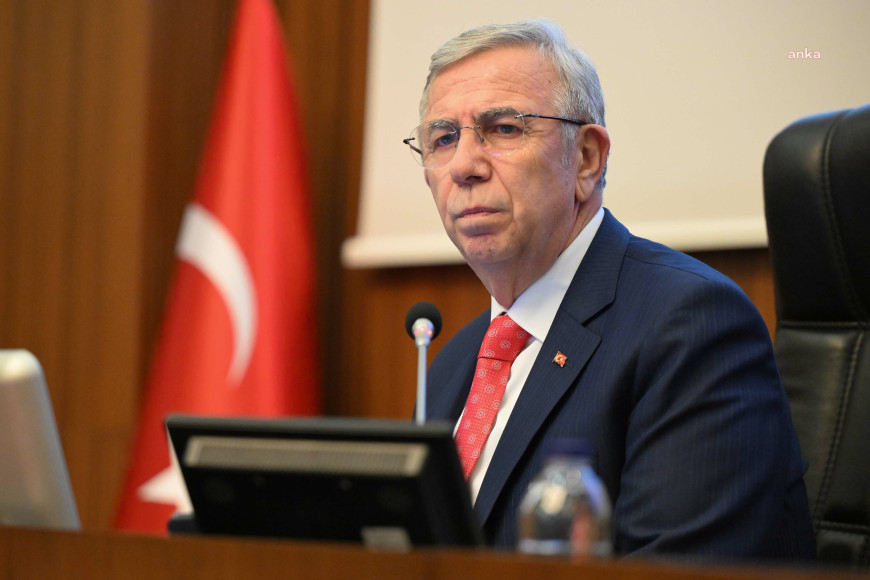 Mansur Yavaş'tan kuvvetli sağanak yağış uyarısı