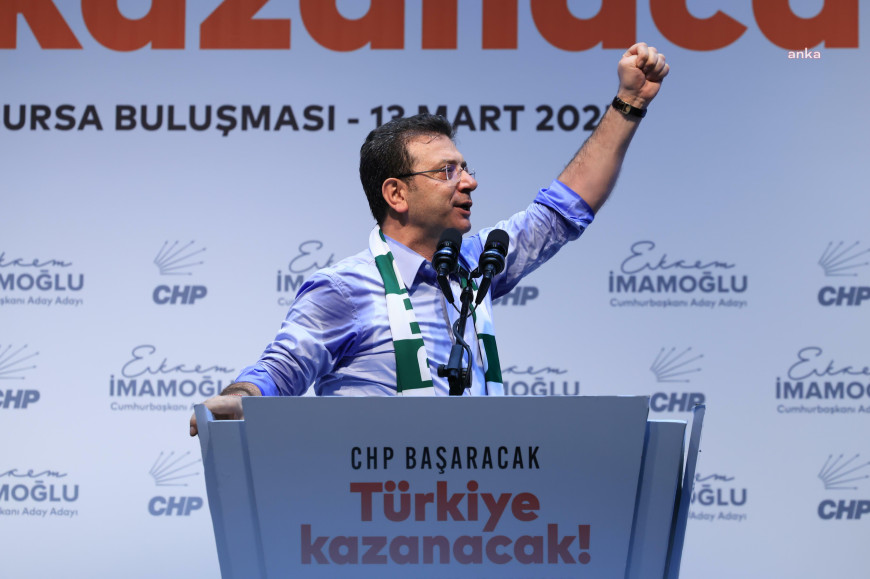 İmamoğlu: “Milletimiz senelerdir mahkeme kararlarının saraydan verilen emirlerle alındığını biliyor. Geç gelen adalet, adalet değildir”