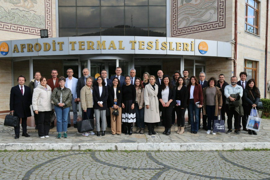 Aeneas Kültür Rotası paydaşları, Edremit'te bir araya geldi