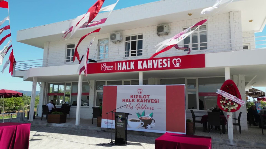 Manavgat Belediyesi Halk Kahvesi'ni hizmetine açtı