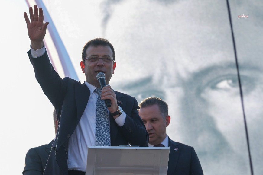 İmamoğlu, Beylikdüzü mitingine mesaj gönderdi: Millet, adalet ve demokrasi devrimi için ayağa kalkıyor