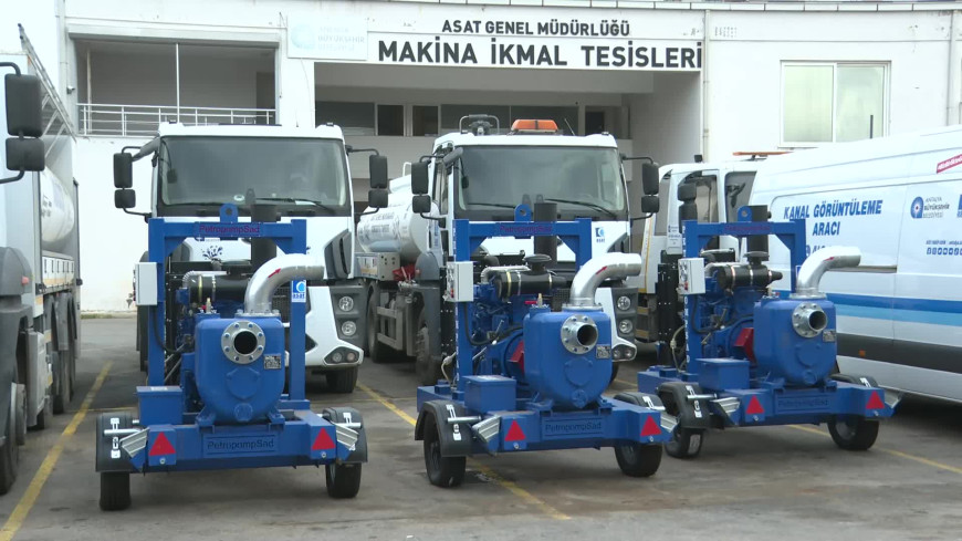 Antalya Büyükşehir Belediyesi ASAT Genel Müdürlüğü, araç ve iş makinesi sayısını bin 124’e çıkardı