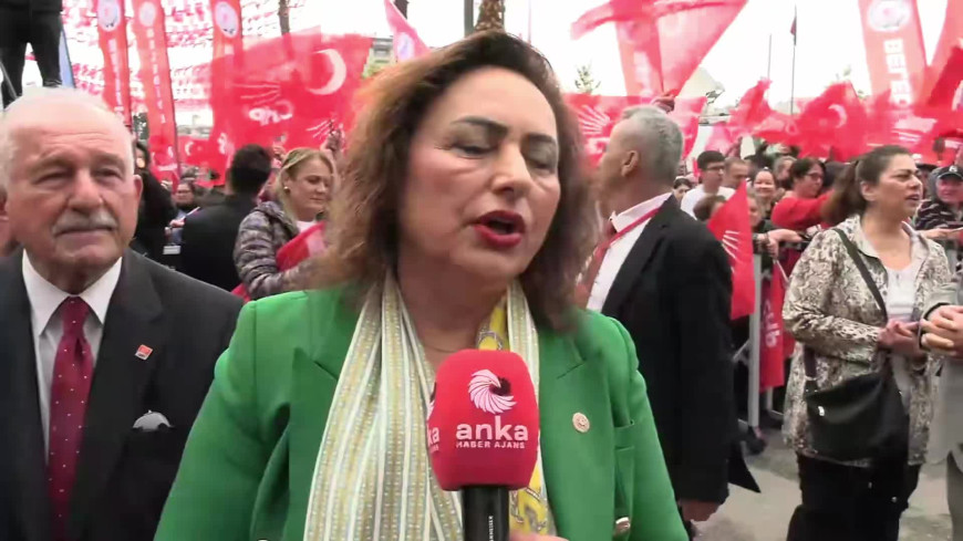 CHP’nin “Millet İradesine Sahip Çıkıyor” mitingi… Müzeyyen Şevkin: “Halkımızın erken seçimle bu iktidarın tükenmişliğine son vermesini bekliyoruz”