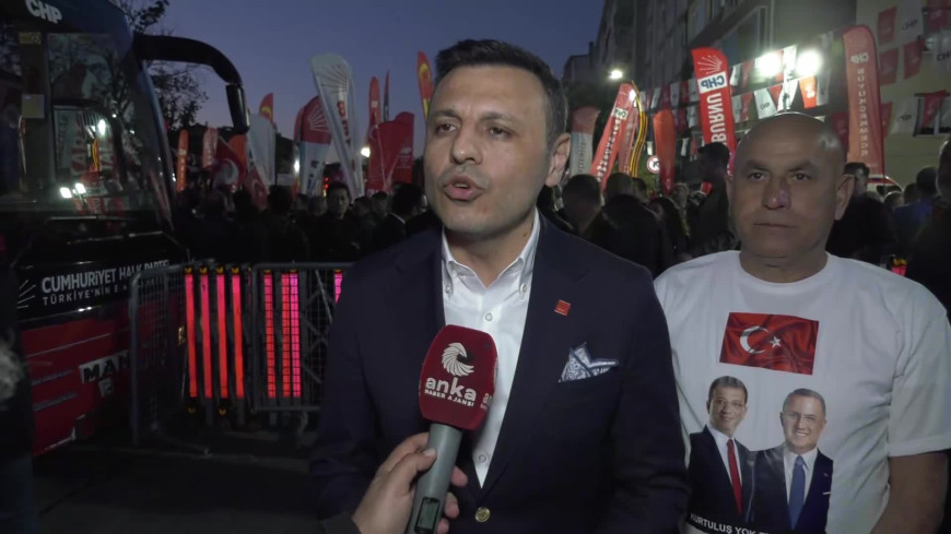 CHP'nin Silivri Mitingi... Özgür Çelik, "Adalet ve özgürlük teması ile Silivri'deyiz"