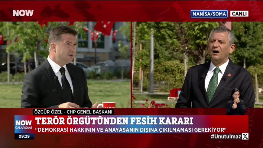 PKK’nın fesih kararı... Özgür Özel: "O açıklamanın altında Abdullah Öcalan'ın parafı varsa Devlet Bahçeli'yle Erdoğan'ın imzası var"