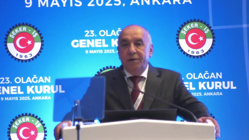 Şeker-İş 23. Olağan Genel Kurulu... Türk-İş Genel Başkanı Atalay: “Covid hepimize kapak oldu, her ortamda anlatıyorum, Cumhurbaşkanı’na da, bakana da, Özelleştirin bakalım yapabilir misiniz?”