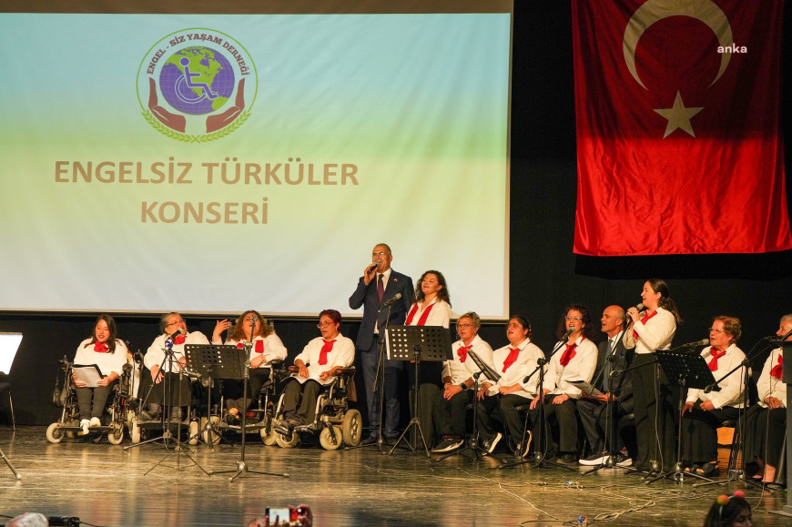 Gaziemir’de engelleri aşan konser 