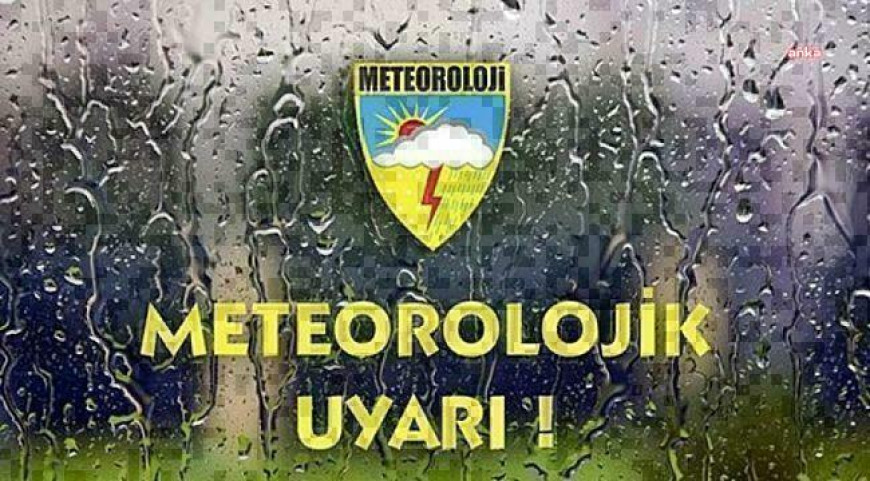 Meteorolojiden yurdun doğu kesimlerinde kuvvetli yağış uyarısı