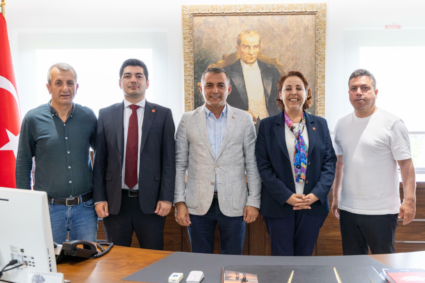 CHP heyetinden Manavgat Belediye Başkanı Kara’ya ziyaret 