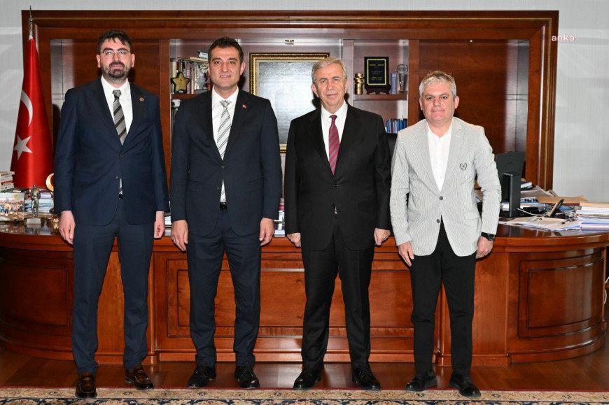 Giresun Belediye Başkanı Köse'den, Ankara Büyükşehir Belediye Başkanı Yavaş'a ziyaret