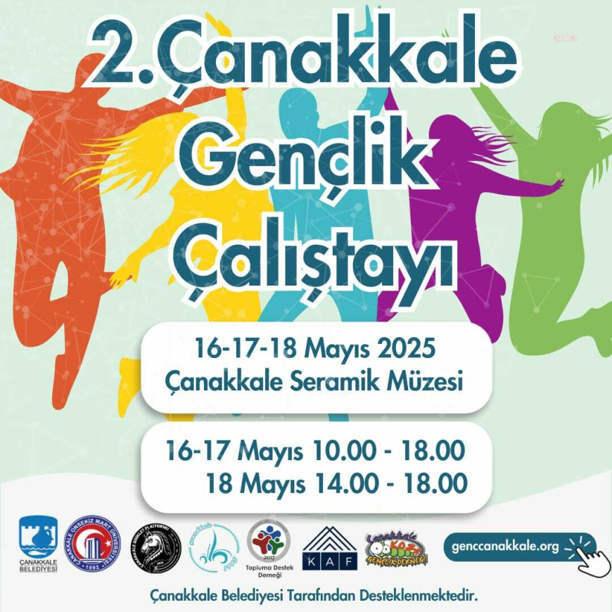  2. Çanakkale Gençlik Çalıştayı için geri sayım başladı 