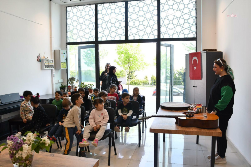 Balıkesirli çocuklar, BALMEK atölyelerine katıldı