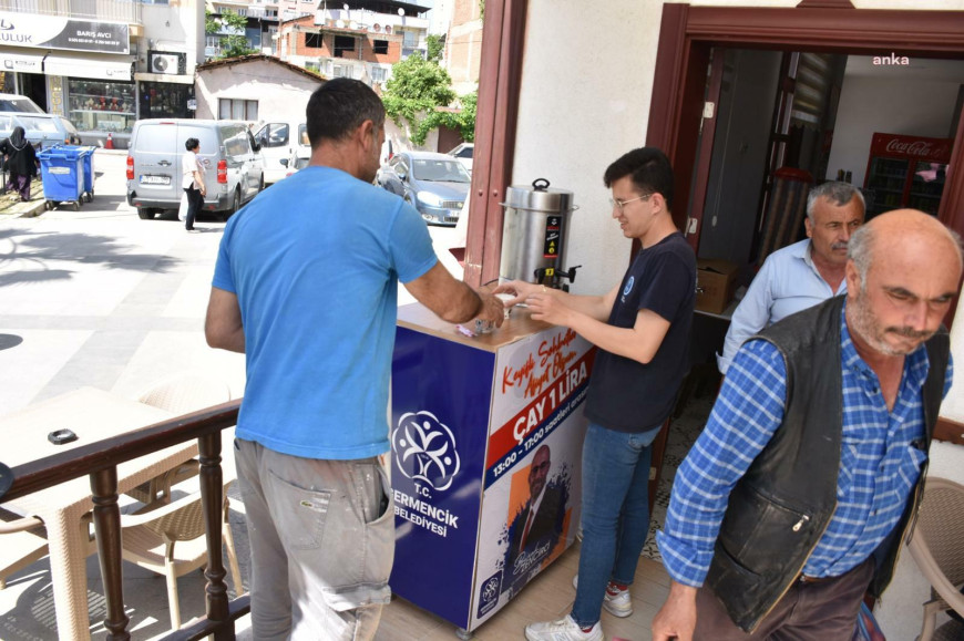 Germencik Belediyesi iki işletmesinde çayı 1 TL yaptı