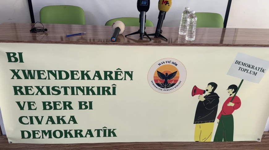 DEM Parti Eş Genel Başkanı Tülay Hatimoğulları Van’da öğrencilerle buluştu