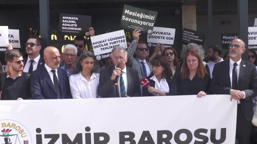 İzmir Barosu Başkanı ve Genel Sekreteri’ne yönelik tehdit davasında ilk duruşma görüldü: Tutuklu yargılanan sanık tahliye edildi