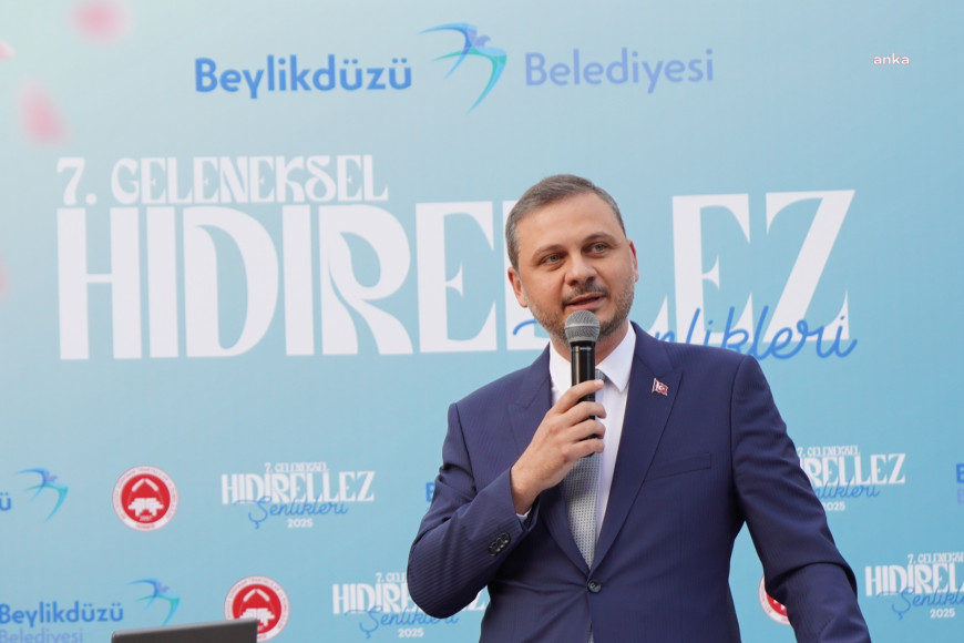 Beylikdüzü'nde Hıdırellez Şenliği... Beylikdüzü Belediye Başkan Vekili Çebi: “Bu yılki dileklerimiz, başkanlarımız Mehmet Murat Çalık ve Ekrem İmamoğlu için olsun”