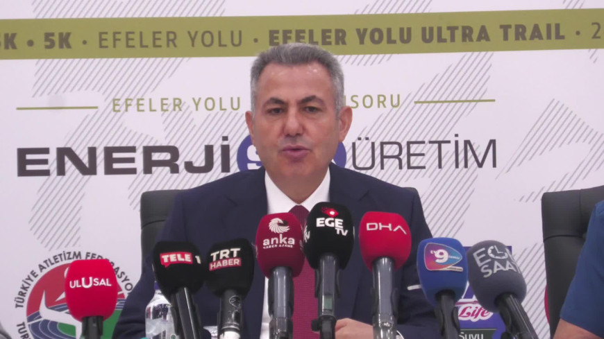 Efeler Yolu Ultra Trail yarışının tanıtım toplantısı yapıldı