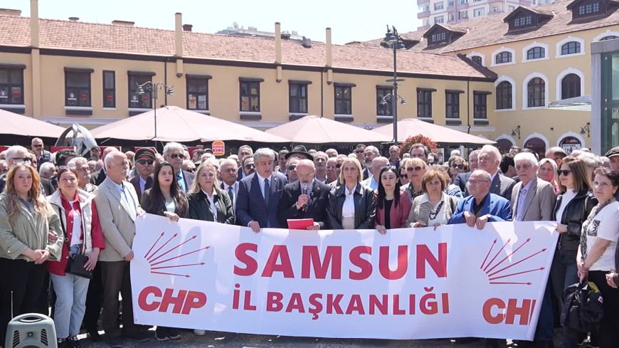 CHP Samsun İl Örgütü'nden, Özgür Özel'e yönelik saldırıya tepki