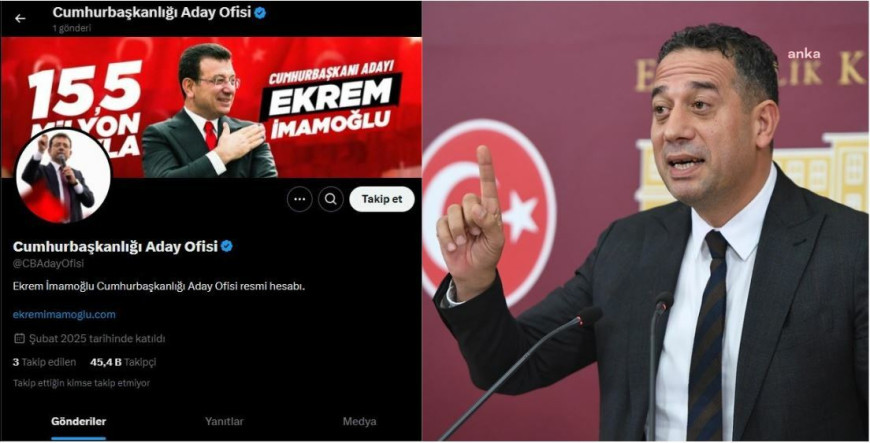 Ali Mahir Başarır: Sansüre karşı hep birlikte durmaya; Cumhurbaşkanlığı Aday Ofisi @CBAdayOfisi hesabını takip etmeye davet ediyorum