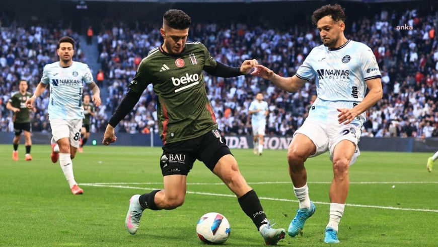 Beşiktaş evinde Adana Demirspor’u 4-1 mağlup etti