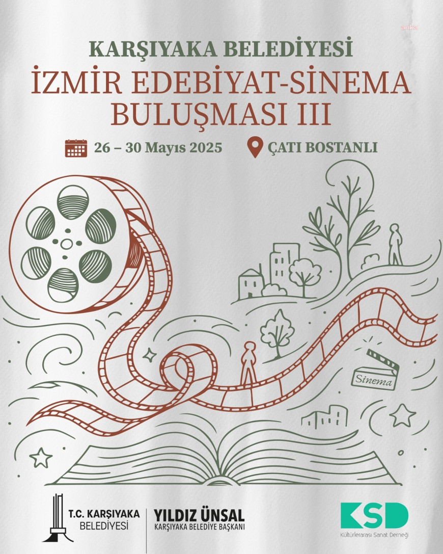 3. İzmir Edebiyat ve Sinema Buluşması için geri sayım başladı