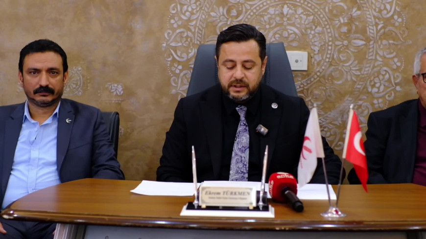 Yeniden Refah Partisi Osmaniye İl Başkanı Türkmen: "Milletin sofrasına bir lokma ekmek koymak mı enflasyon sebebi oluyor?"