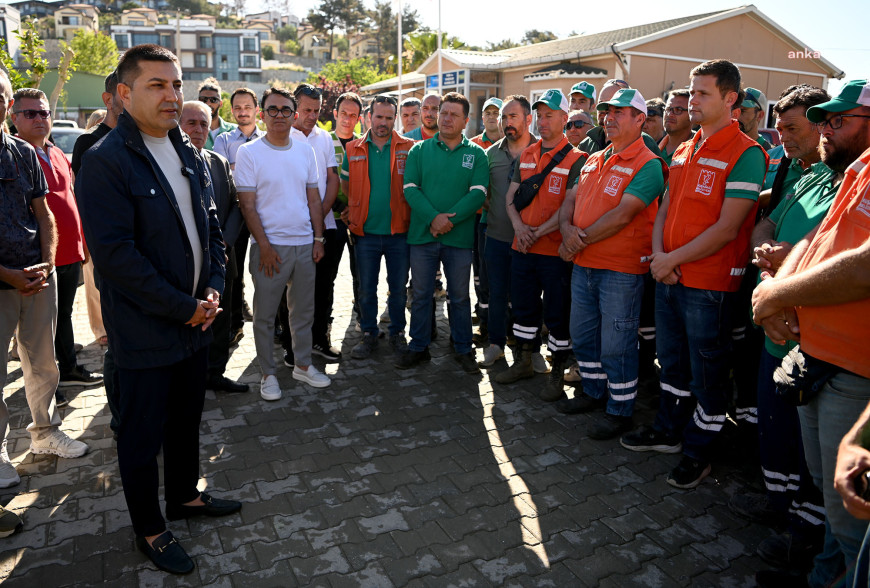 Kuşadası Belediye Başkanı Günel'den personele teşekkür ziyareti 