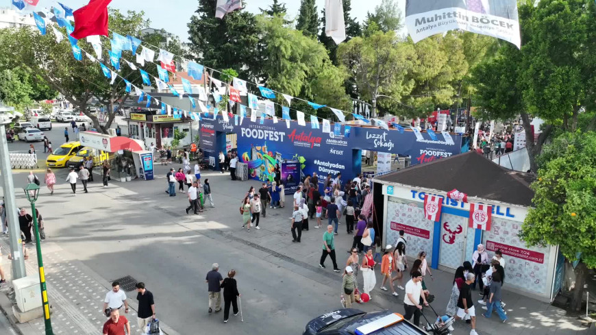 4. FoodFest Antalya Uluslararası Gastronomi Festivali sona erdi