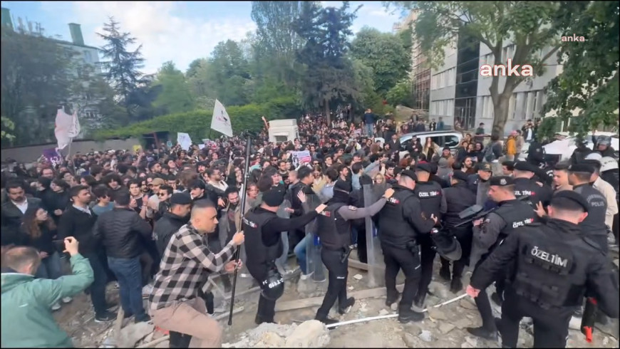 Nureddin Yıldız'ı protesto eden 15 Boğaziçiliye tutuklama istendi