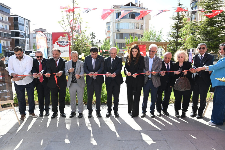 Prof. Dr. Ganire Paşayeva Parkı, Kırşehirlilerin hizmetine açıldı