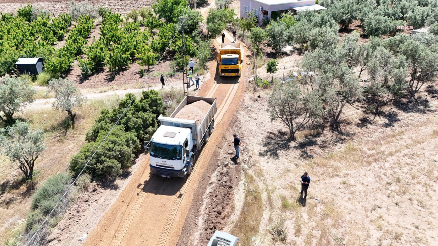 Şehzadeler Belediyesi, ova yolu düzenleme çalışmalarına yeniden başladı