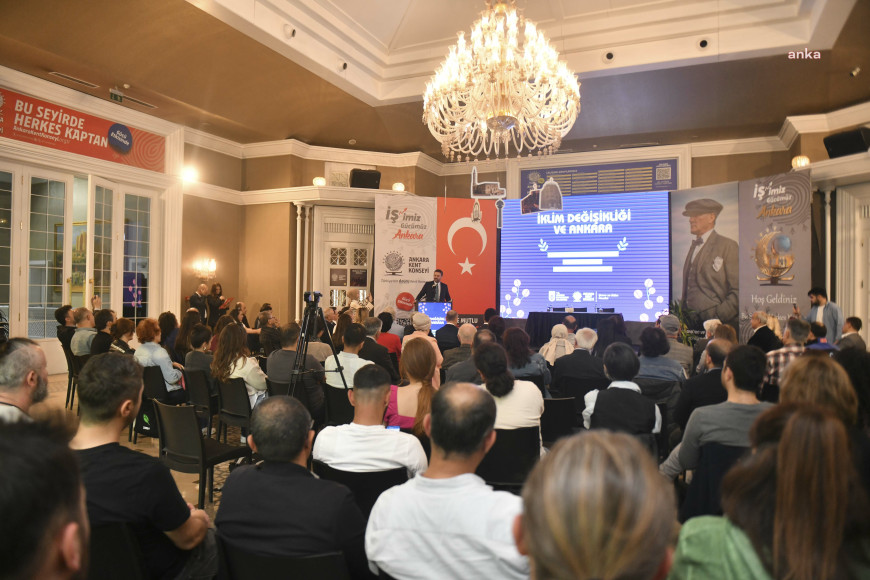 Ankara Kent Konseyi, "İklim Değişikliği ve Ankara" paneliyle farkındalık oluşturdu