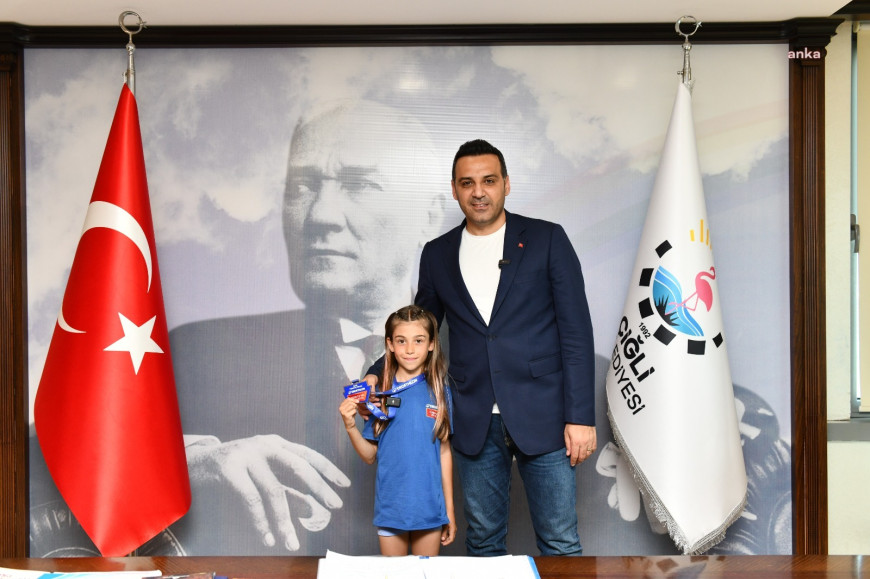 Türkiye’nin en hızlısı Güneş’e Çiğli Belediye Başkanı Yıldız’dan destek