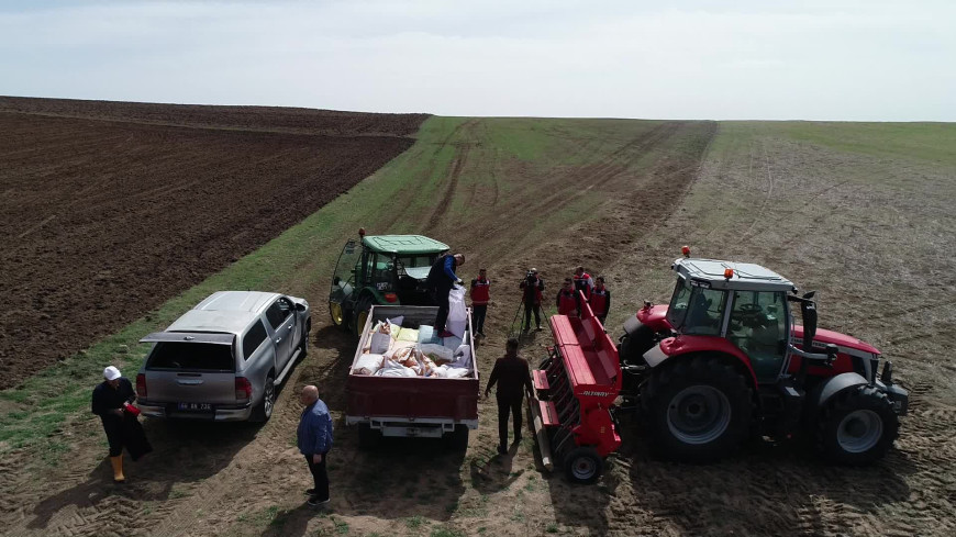 Yozgat’ta nohut verimini artırmak amacıyla 11 köyde yerli tohumlar deneme ekimi yapıldı
