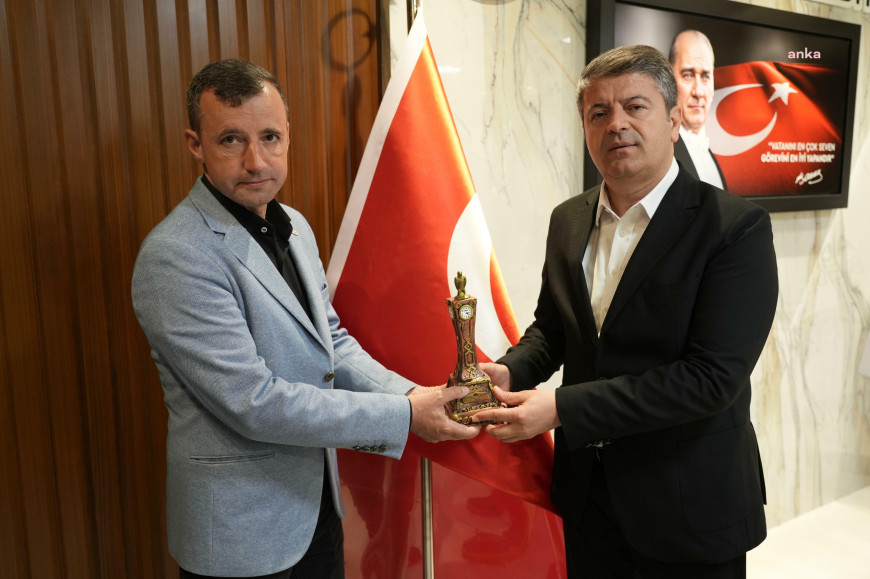 Adıyaman Belediye Başkanı Tutdere, Romanya’dan kente gelen gazetecileri ağırladı