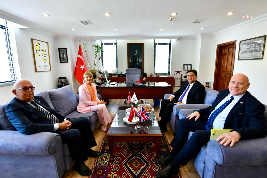 Birleşik Krallık Türkiye Büyükelçisi Jill Morris’ten Fethiye Belediyesi’ne ziyaret