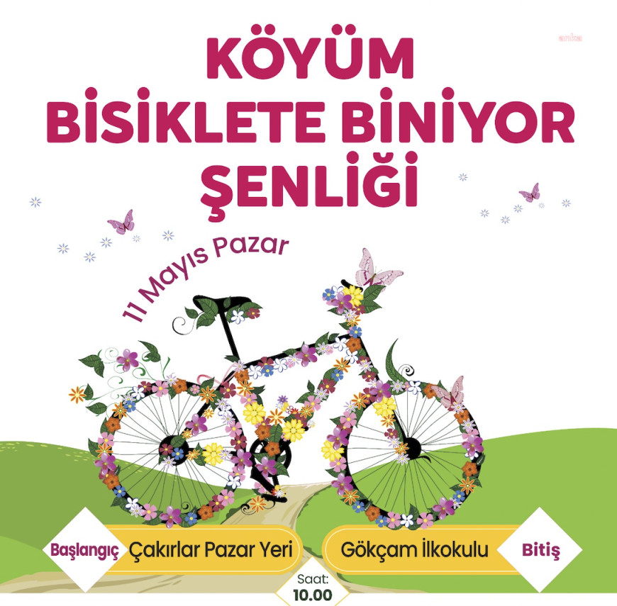 Konyaaltı'nda “Köyüm Bisiklete Biniyor Şenliği” düzenleniyor