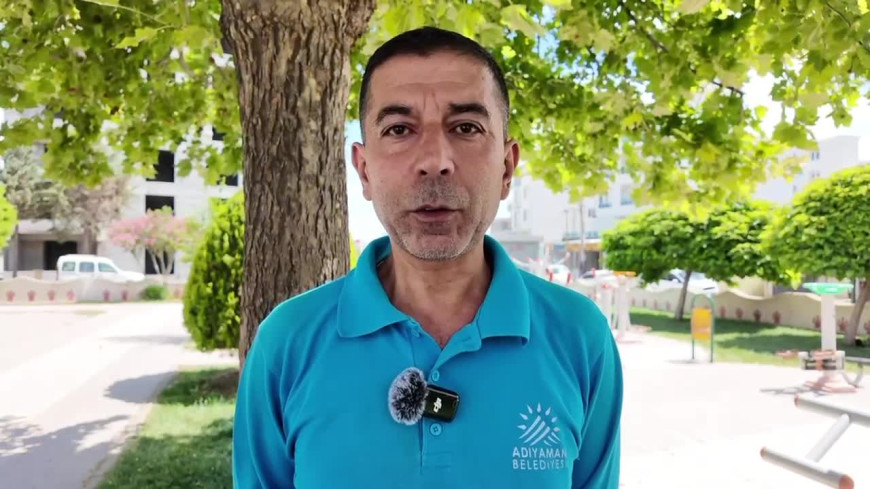 Adıyaman Belediyesi personelinden örnek davranış