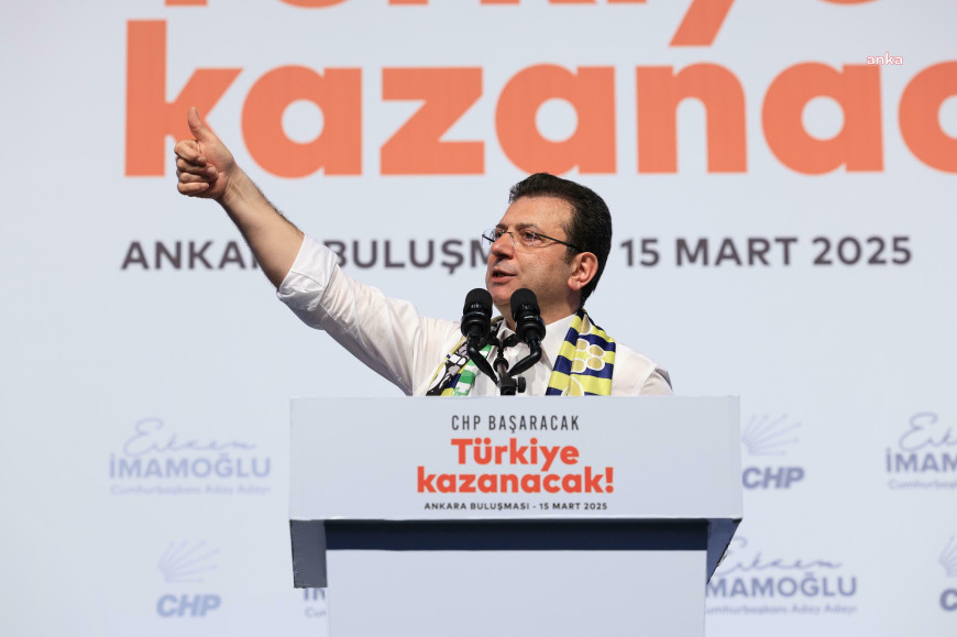 Ekrem İmamoğlu'ndan Beyazıt Mitingi açıklaması: Beyazıt’ta üniversitemin tarihi kapısı önündeki görkemli buluşmanızda, tüm kalbimle yanınızda olacağım