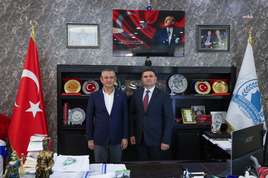 Özgür Özel, Konya mitingi sonrası Şereflikoçhisar'da
