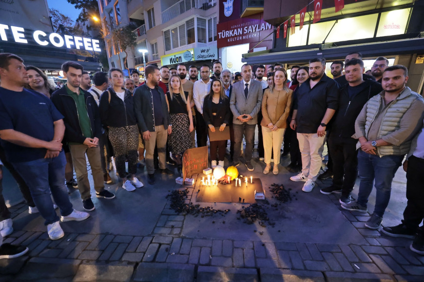 Soma’da hayatını kaybeden 301 madenci Konak’ta anıldı